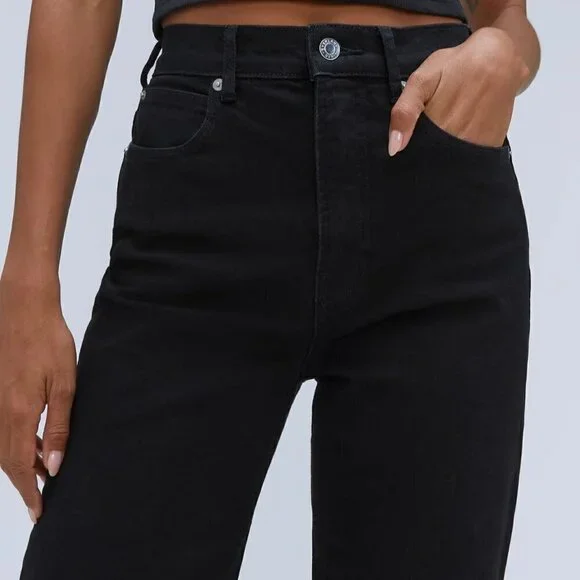 NWT Everlane Black The Way High Jean - Size 24